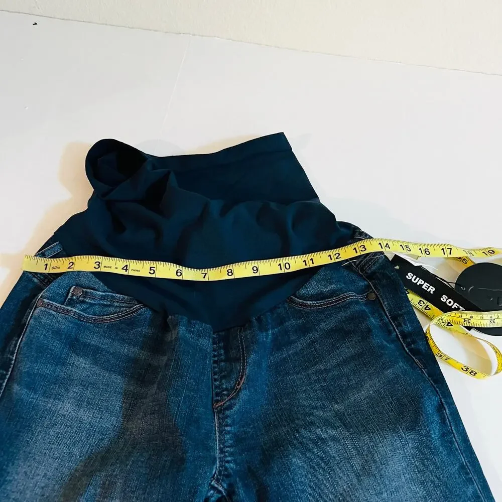 Articles Of Society Maternity Skinny Jeans Size 27 NWT Dark Wash Blue